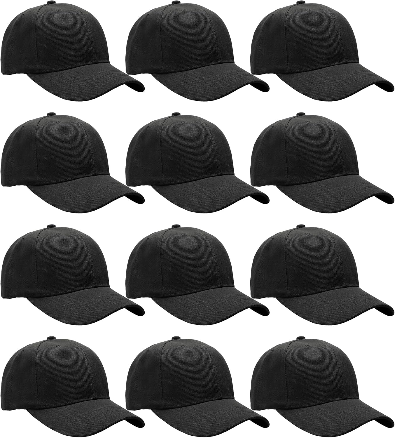 Blank Baseball Caps